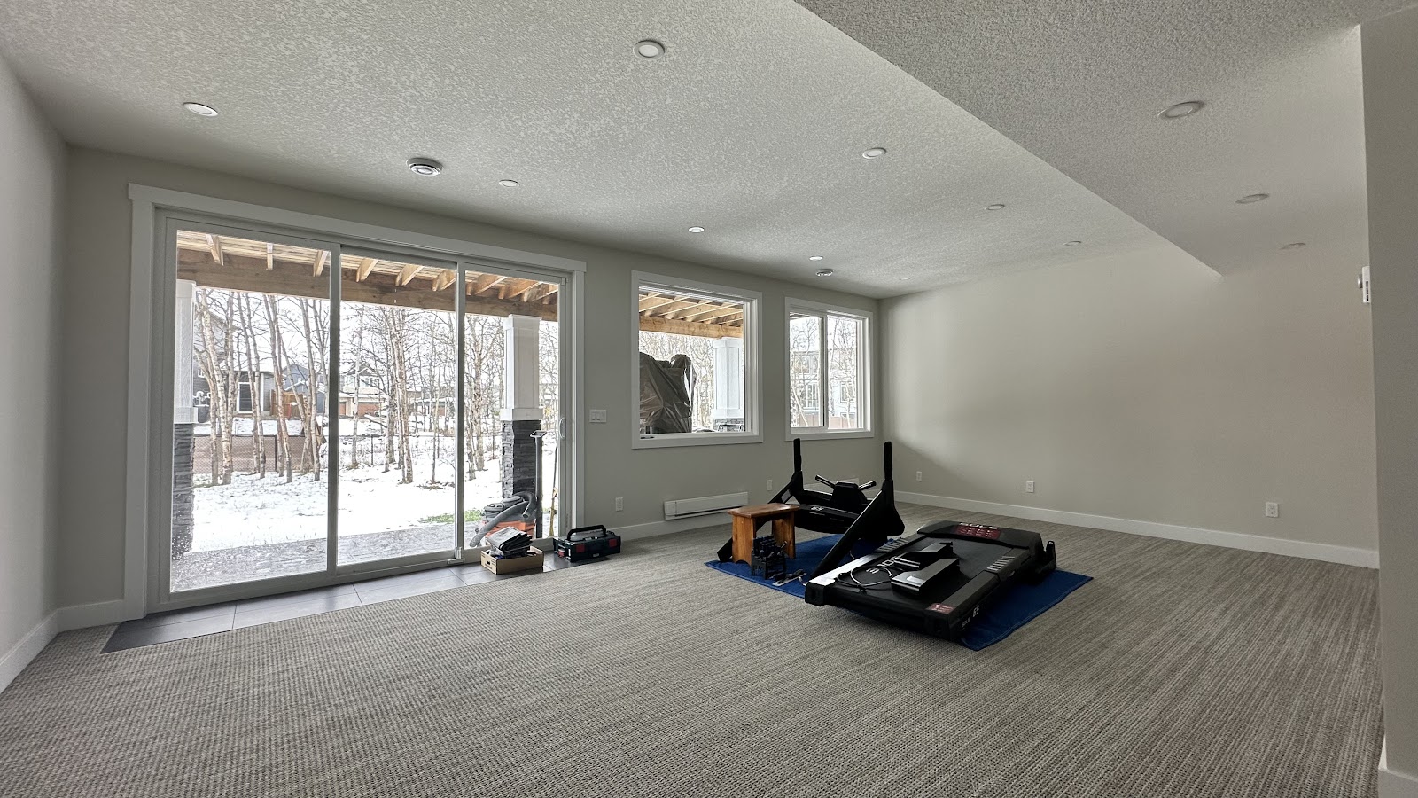Legacy Manor basement renovation
